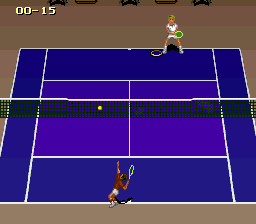 Jimmy Connors Pro Tennis Tour (Europe) In game screenshot